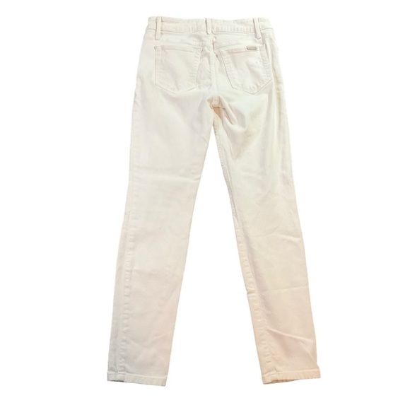 Joe’s Jeans The Icon Crop Mid Rise Skinny Crop Jeans White Sz 25 Ankle - Picture 5 of 13